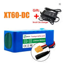48V 7000mAh Lithium Battery 13S2P (18650) ar BMS un lādētāju e-skrejriteņiem un e-bike