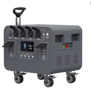 Uz pasūtījumu,piegāde 5 nedēļas⚡ 5kWh Portatīvā Enerģijas Stacija 5000W 220V (ESS Sistēma ar Riteņiem)