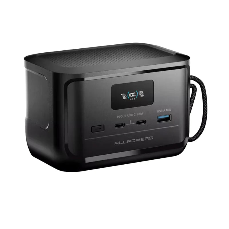 ⚡ ALLPOWERS SOLAX P100 Portatīvā Uzlādes Stacija 99.2Wh LiFePO4 USB-C 100W (EU)