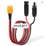 ☀️ XT90 uz MC4 Saules Paneļa Kabelis 12AWG (1–2m) – Power Station Savienošanai