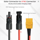 ☀️ XT90 uz MC4 Saules Paneļa Kabelis 12AWG (1–2m) – Power Station Savienošanai