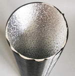 100cm Siltā gaisa caurule 75mm dīzeļa krāsniņām 5kW / 8kW, melna (Vevor un līdzīgiem dīzeļsildītājiem)