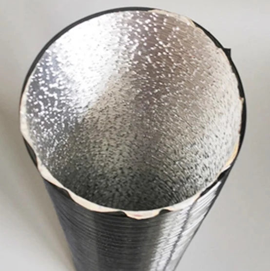 100cm Siltā gaisa caurule 75mm dīzeļa krāsniņām 5kW / 8kW, melna (Vevor un līdzīgiem dīzeļsildītājiem)