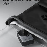 W91 Salokāms 3-in-1 Magnētiskais Bezvadu Lādētājs ar Nakts Apgaismojumu (Qi2, 15W)Magsafe