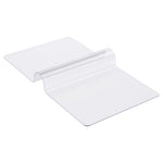 VEVOR PVC galda aizsargpārklājs, 35,6 × 61 cm, caurspīdīgs plastmasas virsmas aizsargs, 1,5 mm biezs