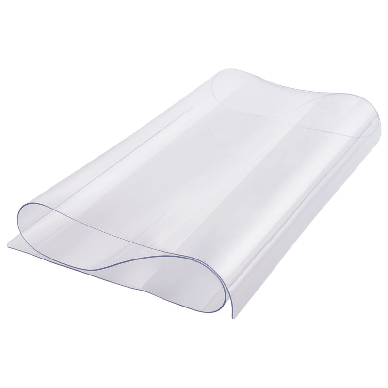 VEVOR PVC galda aizsargpārklājs, 35,6 × 61 cm, caurspīdīgs plastmasas virsmas aizsargs, 1,5 mm biezs