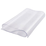 VEVOR PVC galda aizsargs, 40 x 80 cm, caurspīdīgs plastmasas pārklājs, 1,5 mm biezs