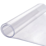 VEVOR PVC galda aizsargs, 40 x 80 cm, caurspīdīgs plastmasas pārklājs, 1,5 mm biezs