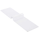 VEVOR PVC galda aizsargs, 61 x 244 cm, caurspīdīga plastmasa, 1,5 mm biezums