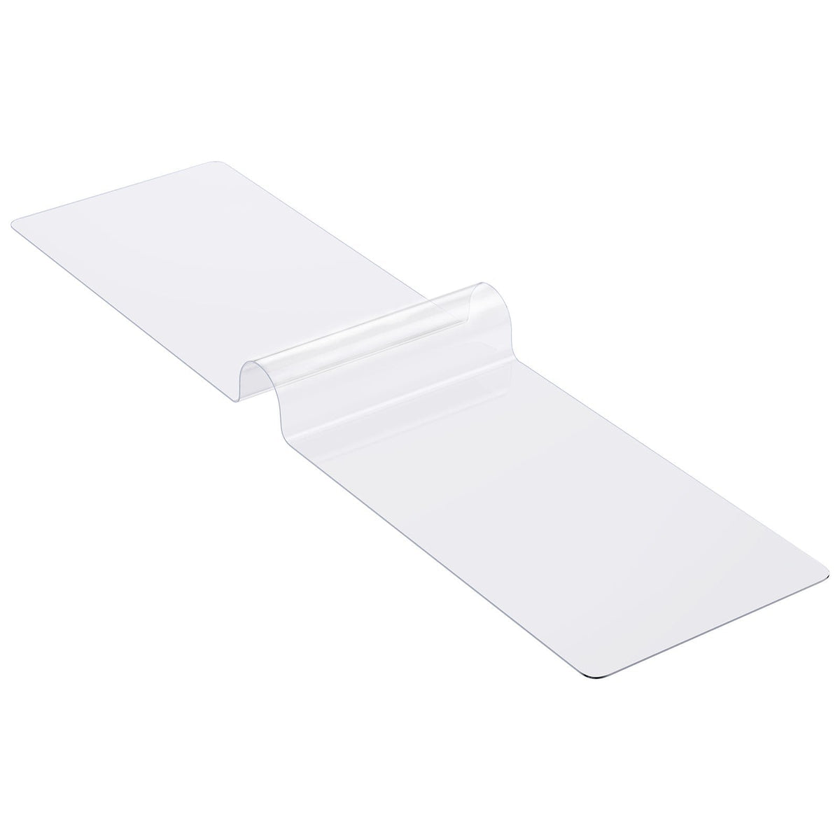 VEVOR PVC galda aizsargs, 61 x 244 cm, caurspīdīga plastmasa, 1,5 mm biezums