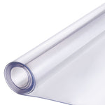 VEVOR PVC galda aizsargs, 61 x 244 cm, caurspīdīga plastmasa, 1,5 mm biezums