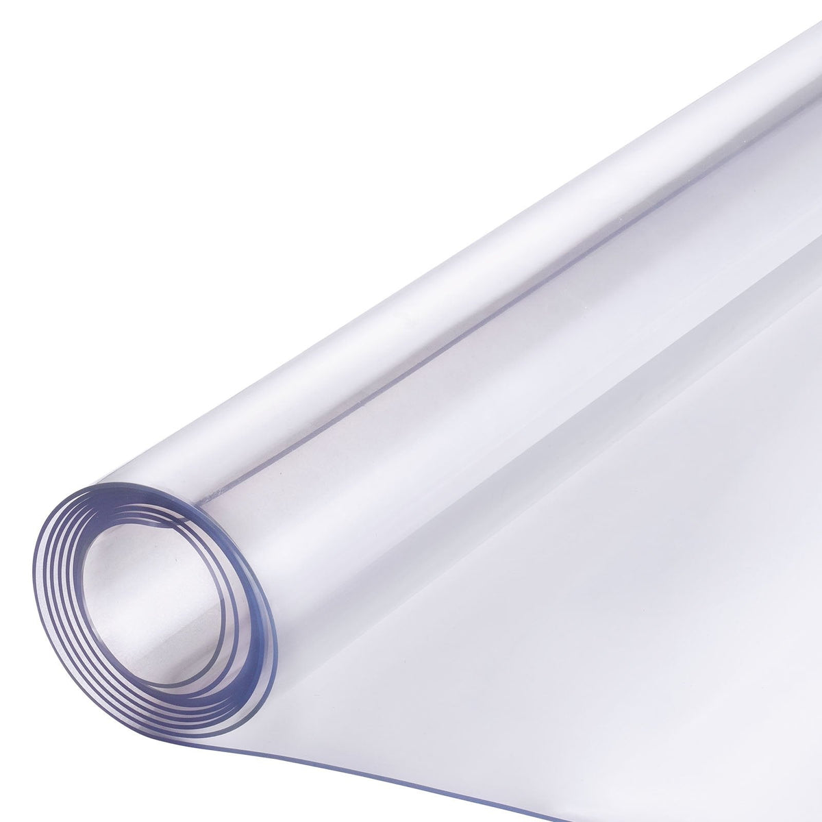 VEVOR PVC galda aizsargs, 61 x 244 cm, caurspīdīga plastmasa, 1,5 mm biezums