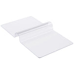 VEVOR PVC Galda aizsargs 76x152 cm, caurspīdīgs plastmasas galda aizsargs, 1.5 mm biezs