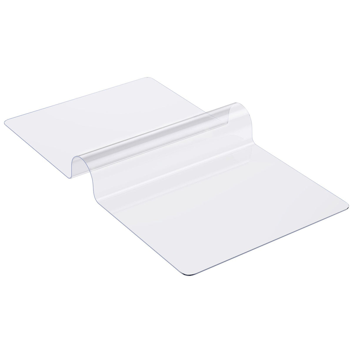 VEVOR PVC Galda aizsargs 76x152 cm, caurspīdīgs plastmasas galda aizsargs, 1.5 mm biezs