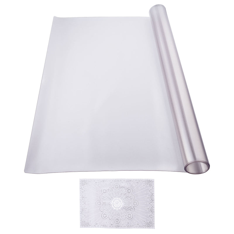 VEVOR PVC galda aizsargpārklājs 914 x 1524 mm, matēts, 1,5 mm biezs