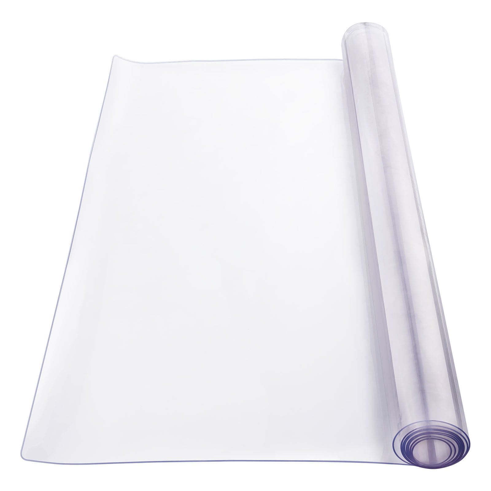 VEVOR PVC galda aizsargs, caurspīdīga plastmasa, 101 × 152 cm, 2,0 mm biezums