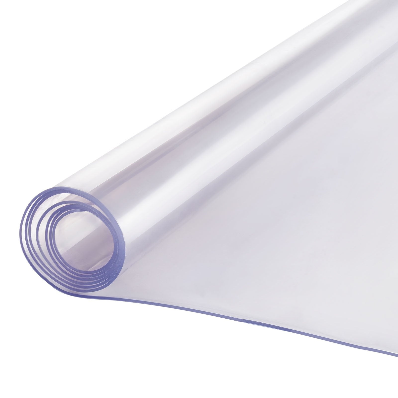 VEVOR PVC galda aizsargs, caurspīdīga plastmasa, 101 × 152 cm, 2,0 mm biezums