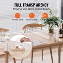 VEVOR PVC galda aizsargs, caurspīdīga plastmasa, 101 × 152 cm, 2,0 mm biezums