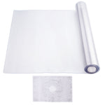 VEVOR PVC galda aizsargpārklājs, 42 × 96 collas, caurspīdīgs plastmasas galda pārklājs, 1,5 mm biezs