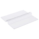 VEVOR PVC galda aizsargs, 137 × 137 cm, caurspīdīgs plastmasas virsmas aizsargs, 2,0 mm biezs