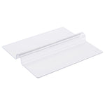 VEVOR PVC galda aizsargs, 137 × 137 cm, caurspīdīgs plastmasas virsmas aizsargs, 2,0 mm biezs