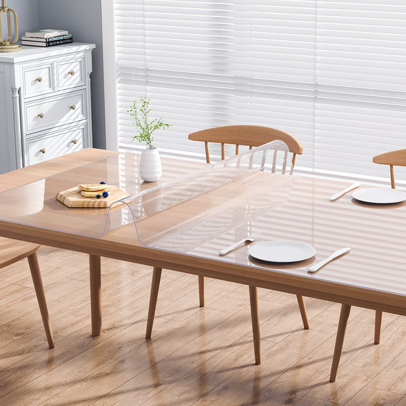VEVOR caurspīdīgs galda pārklājs, 613 x 922 mm, 1,5 mm biezs PVC, ūdensizturīgs rakstāmgalda, kafijas galda un ēdamistabas galda aizsargs