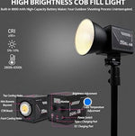 Profesionālā video un foto LED gaisma ZGRL-60 (dimmējama, ar adapteri, 60W)