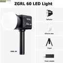 Profesionālā video un foto LED gaisma ZGRL-60 (dimmējama, ar adapteri, 60W)