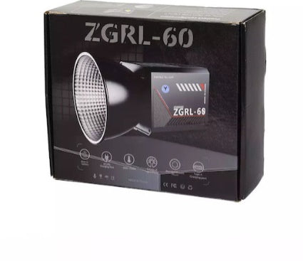Profesionālā video un foto LED gaisma ZGRL-60 (dimmējama, ar adapteri, 60W)