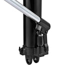 Гидравлический длиннорамный домкрат VEVOR, грузоподъемность 3 т, с однопоршневым насосом и основанием типа Clevis, ручной стул с рукояткой, подходит для гаражных/мастерских кранов, подъема двигателей, черный