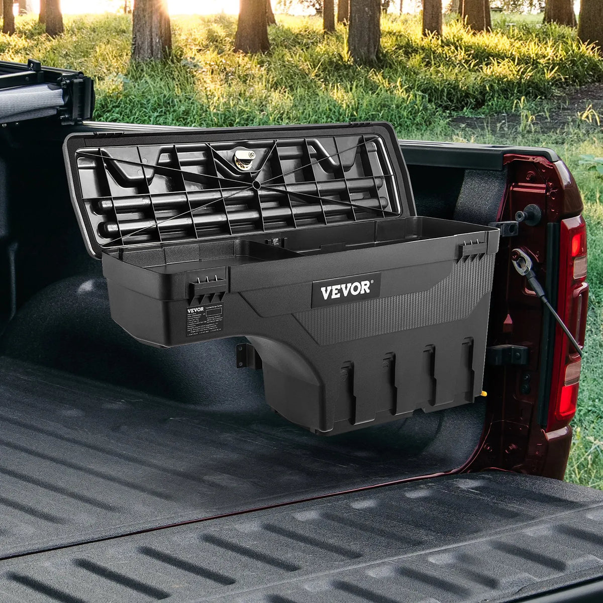 VEVOR kravas nodalījuma instrumentu glabāšanas kārbas Dodge Ram 1500 (2019–2021), kreisā un labā