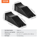 Plastikust kaheteljelised kaldteed 2 tk, kuni 9000 kg, matkaautodele ja haagissuvilatele