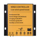 VEVOR 12 V 600 W saules un vēja enerģijas komplekts, 2 × 100 W monokristāliskie paneļi, 400 W vēja turbīna ar kontrolieri, 12,8 V 100 Ah LiFePO₄ akumulators un 1000 W hibrīdais saules invertors mājai, kemperim, laivai un autonomai lietošanai