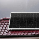 VEVOR 200 W 12 V pilns saules enerģijas komplekts ar 2 × 100 W monokristāliskiem paneļiem, 12,8 V 50 Ah LiFePO₄ akumulatoru, 40 A uzlādes kontrolieri un 800 W strāvas pārveidotāju, paredzēts kemperiem, mājām, kempingam, laivām un autonomām sistēmām
