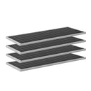 VEVOR 400 W pilns saules enerģijas komplekts ar 4 × 100 W monokristāliskajiem paneļiem, 12,8 V 200 Ah LiFePO₄ akumulatoru, 40 A MPPT uzlādes kontrolieri un 2000 W invertoru mājai, kemperiem, laivām un autonomām sistēmām