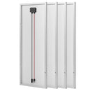 VEVOR 400 W pilns saules enerģijas komplekts ar 4 × 100 W monokristāliskajiem paneļiem, 12,8 V 200 Ah LiFePO₄ akumulatoru, 40 A MPPT uzlādes kontrolieri un 2000 W invertoru mājai, kemperiem, laivām un autonomām sistēmām