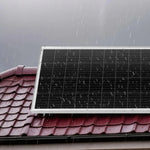 VEVOR 400 W pilns saules enerģijas komplekts ar 4 × 100 W monokristāliskajiem paneļiem, 12,8 V 200 Ah LiFePO₄ akumulatoru, 40 A MPPT uzlādes kontrolieri un 2000 W invertoru mājai, kemperiem, laivām un autonomām sistēmām