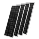VEVOR 400 W pilns saules enerģijas komplekts ar 4 × 100 W monokristāliskajiem paneļiem, 12,8 V 200 Ah LiFePO₄ akumulatoru, 40 A MPPT uzlādes kontrolieri un 2000 W invertoru mājai, kemperiem, laivām un autonomām sistēmām