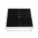 VEVOR 30 W 12 V saules paneļa akumulatora lādētājs, uzturošās uzlādes saules lādētājs ar viedo MPPT kontrolieri un regulējamu montāžas kronšteinu, IP67 ūdensizturīgs, paredzēts automašīnām, laivām, kemperiem, motocikliem un piekabēm