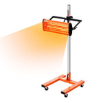 VEVOR 1500 W augstas jaudas infrasarkanā krāsas žāvēšanas lampa automašīnas korpusa apkurei