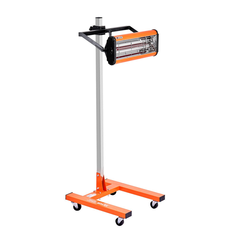 VEVOR 1500 W high power infrared paint drying lamp for heating the car body