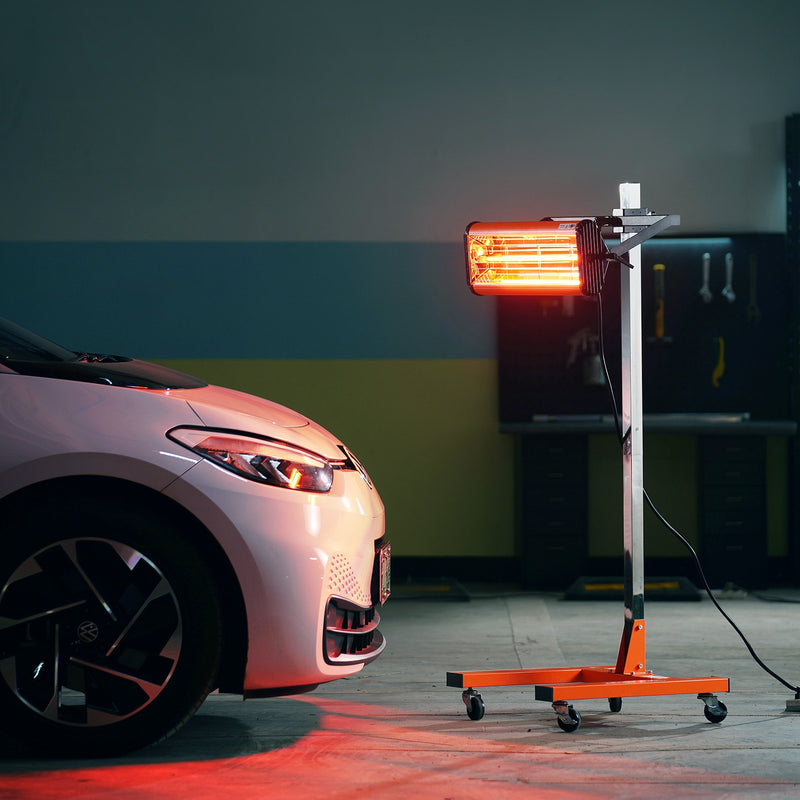 VEVOR 1500 W high power infrared paint drying lamp for heating the car body
