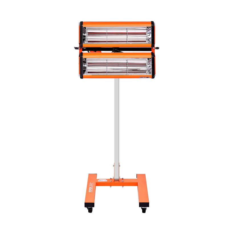 VEVOR 2200 W high power infrared paint drying lamp for drying and heating the car body