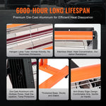 VEVOR 2200 W high power infrared paint drying lamp for drying and heating the car body