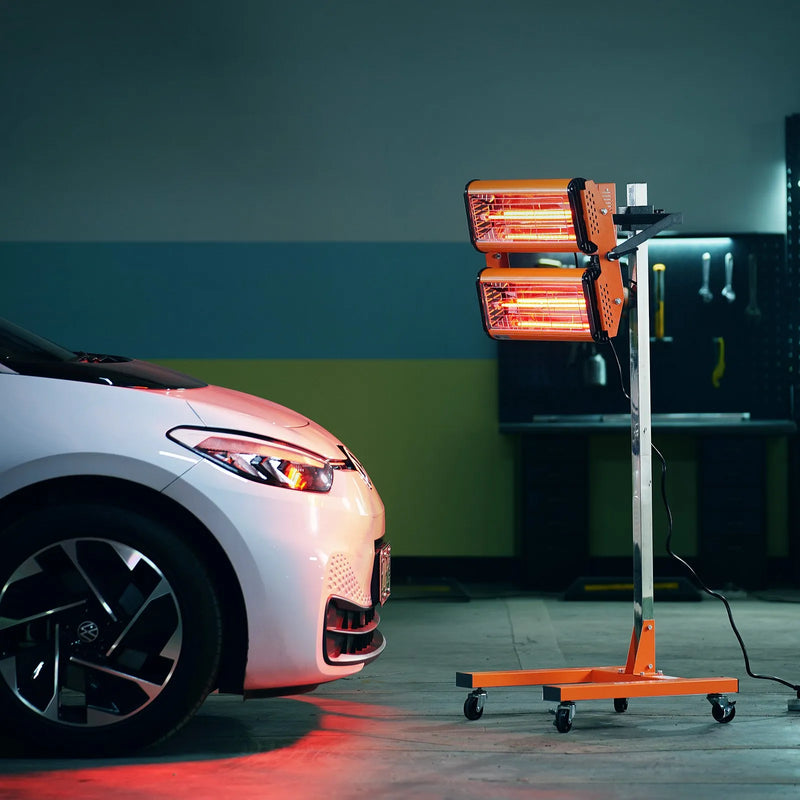 VEVOR 2200 W high power infrared paint drying lamp for drying and heating the car body