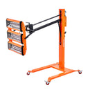 VEVOR 3300W infrasarkanā krāsas žāvēšanas lampa ar statīvu, 0,8 m² pārklājums, 1–60 min taimeris