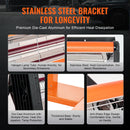 VEVOR 3300W infrasarkanā krāsas žāvēšanas lampa ar statīvu, 0,8 m² pārklājums, 1–60 min taimeris