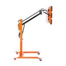 VEVOR 3300W infrasarkanā krāsas žāvēšanas lampa ar statīvu, 0,8 m² pārklājums, 1–60 min taimeris