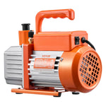 VEVOR vienpakāpes HVAC vakuuma sūknis ar manometru komplektu 217 l/min, rotācijas lāpstiņu konstrukcija, ar šļūtenēm, piemērots R134a, R12, R22, R502a, R410A, R404, R407C aukstuma aģentiem