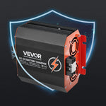 VEVOR 12 V 20 A DC–DC akumulatora lādētājs 250 W, borta lādētājs svina-skābes, litija, AGM, GEL un šķidrā elektrolīta akumulatoriem, viedā daudzpakāpju uzlāde, paredzēts kemperiem, komerctransportam, laivām un jahtām